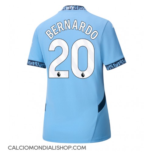 Maglie da calcio Manchester City Bernardo Silva #20 Prima Maglia Femminile 2024-25 Manica Corta